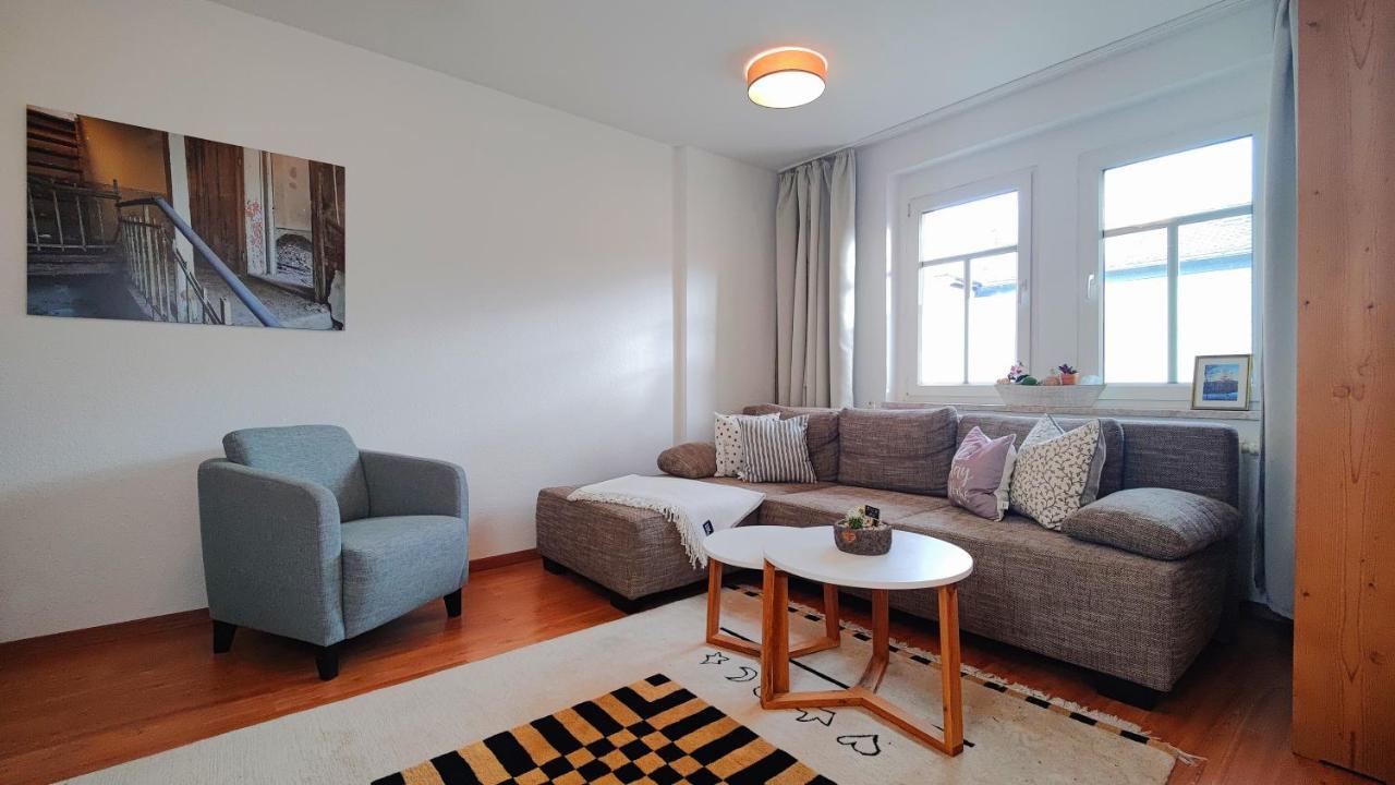 Yourfavoritebed 100M2 Designwohnung Mit Vollausstattung Plauen Luaran gambar